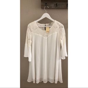 NWT Jodifl Ivory Swing Dress Size Medium